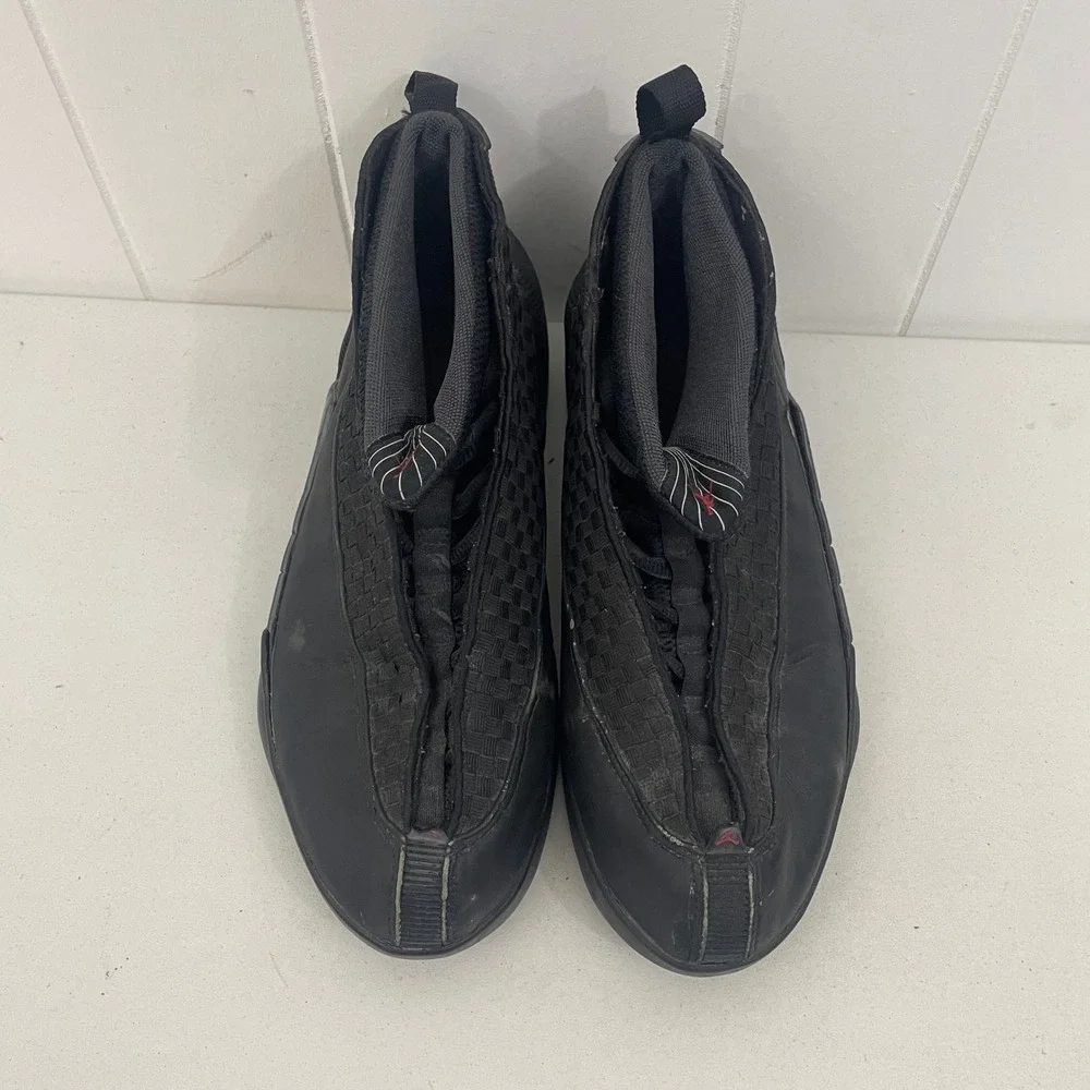Air Jordan XV 15 OG Stealth Black 1999 136029-061 Men's 9 NO BOX RESTORATION
